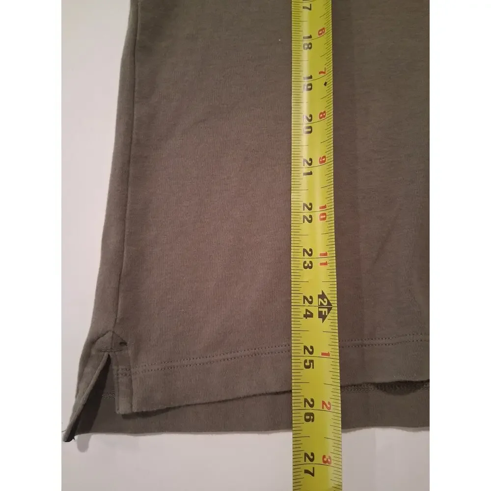 Banana Republic Men's Size M Polo Shirt Faded Olive Green Casual Short Sleeve